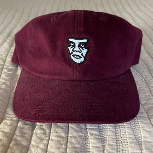 Burgundy Obey Hat